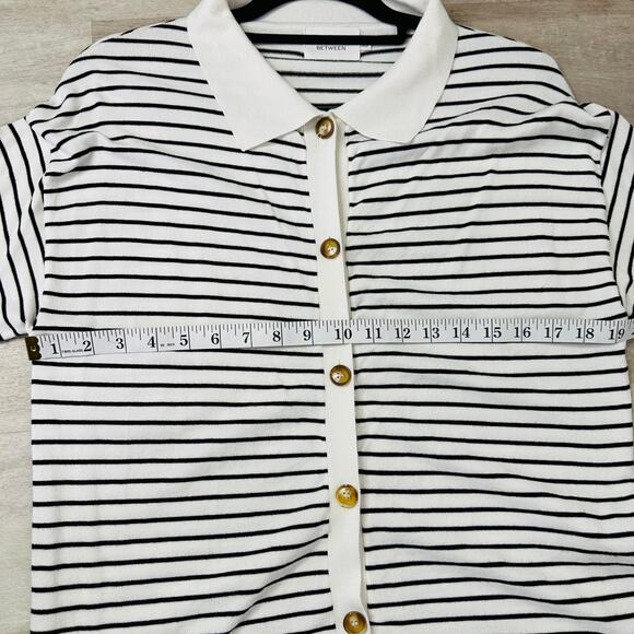 Things Between Striped Cardigan midi Dress Size XS - Picture 7 of 9